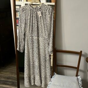 J Crew Factory Spotted Dress sz 4 NWT